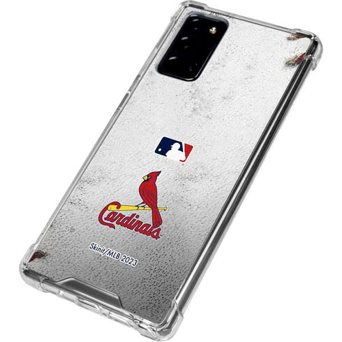 MLB St. Louis Cardinals Game Ball Galaxy Note20 5G Clear Case