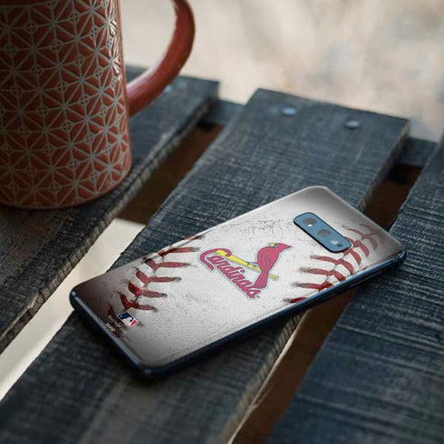 MLB St. Louis Cardinals Game Ball Galaxy S10e Skin