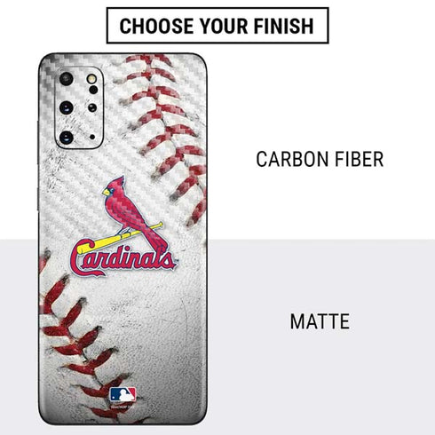 MLB St. Louis Cardinals Game Ball Galaxy S20 Plus Skin