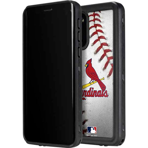 MLB St. Louis Cardinals Game Ball Galaxy S20 Plus Waterproof Case