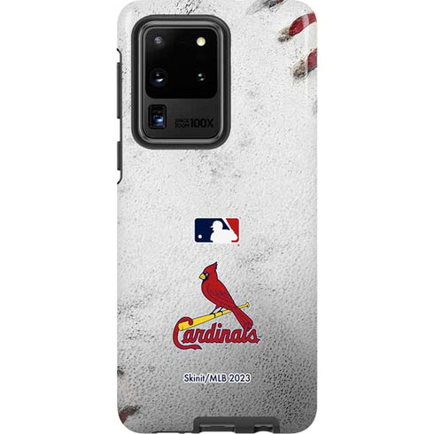 MLB St. Louis Cardinals Game Ball Galaxy S20 Ultra 5G Pro Case