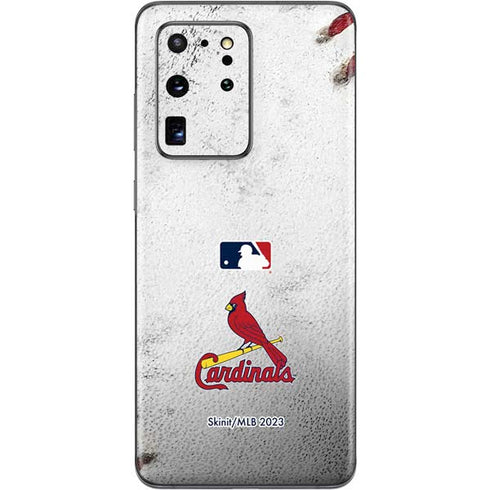 MLB St. Louis Cardinals Game Ball Galaxy S20 Ultra 5G Skin