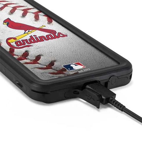 MLB St. Louis Cardinals Game Ball Galaxy S20 Waterproof Case