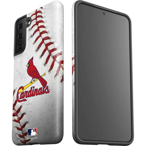 MLB St. Louis Cardinals Game Ball Galaxy S21 FE Pro Case