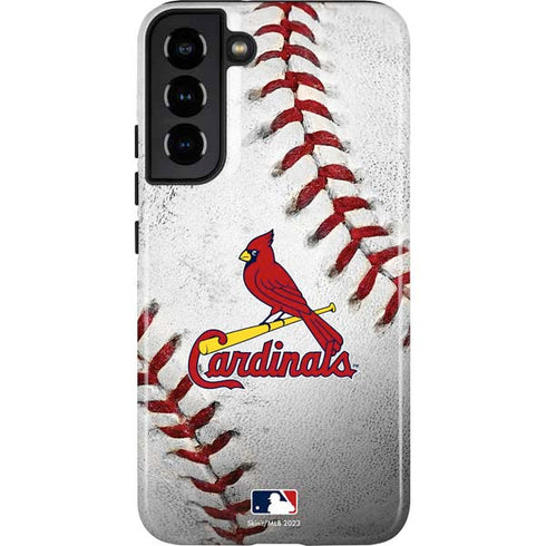 MLB St. Louis Cardinals Game Ball Galaxy S22 Plus Pro Case