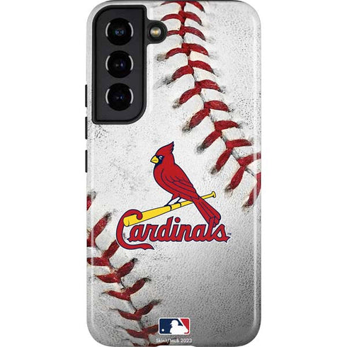 MLB St. Louis Cardinals Game Ball Galaxy S22 Pro Case