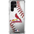 MLB St. Louis Cardinals Game Ball Galaxy S22 Ultra Clear Case