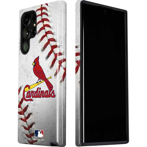 MLB St. Louis Cardinals Game Ball Galaxy S22 Ultra Pro Case