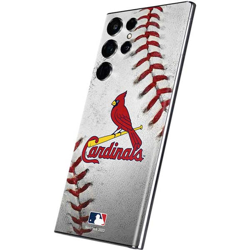 MLB St. Louis Cardinals Game Ball Galaxy S22 Ultra Skin
