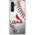 MLB St. Louis Cardinals Game Ball Galaxy S23 FE Clear Case