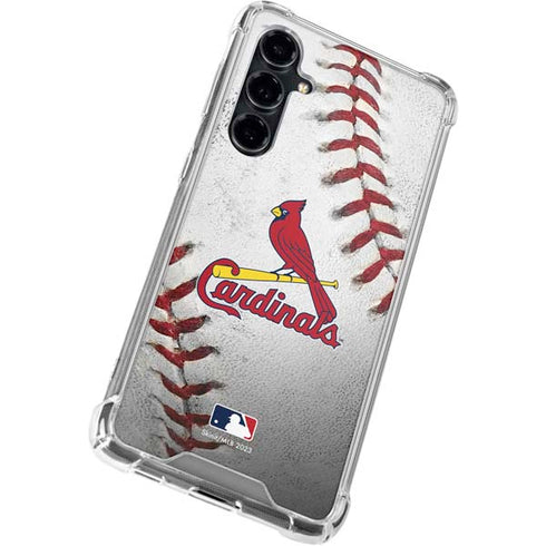 MLB St. Louis Cardinals Game Ball Galaxy S23 FE Clear Case