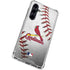 MLB St. Louis Cardinals Game Ball Galaxy S23 FE Clear Case