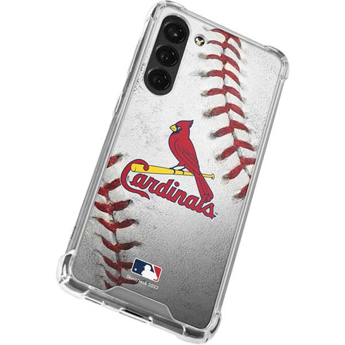 MLB St. Louis Cardinals Game Ball Galaxy S23 Plus Clear Case