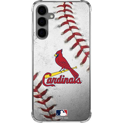MLB St. Louis Cardinals Game Ball Galaxy S24 Plus Clear Case