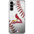 MLB St. Louis Cardinals Game Ball Galaxy S24 Plus Clear Case