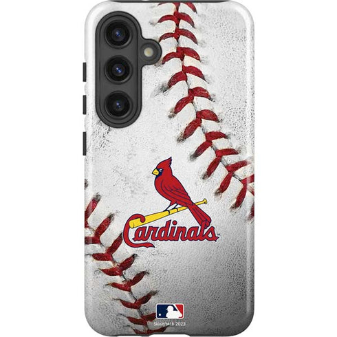 MLB St. Louis Cardinals Game Ball Galaxy S24 Plus Impact Case
