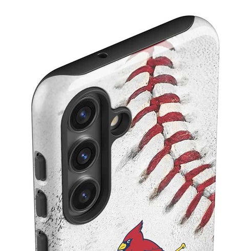 MLB St. Louis Cardinals Game Ball Galaxy S24 Plus Impact Case