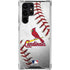 MLB St. Louis Cardinals Game Ball Galaxy S24 Ultra Clear Case