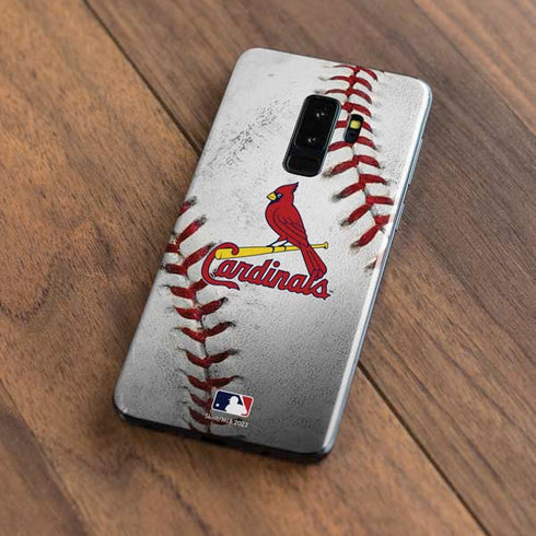 MLB St. Louis Cardinals Game Ball Galaxy S9 Plus Skin
