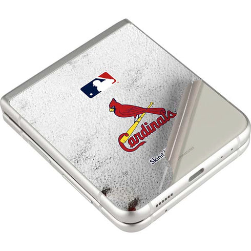 MLB St. Louis Cardinals Game Ball Galaxy Z Flip3 5G Skin