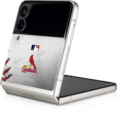 MLB St. Louis Cardinals Game Ball Galaxy Z Flip3 5G Skin