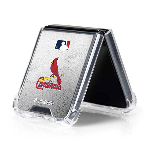 MLB St. Louis Cardinals Game Ball Galaxy Z Flip5 5G Clear Case