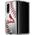 MLB St. Louis Cardinals Game Ball Galaxy Z Fold4 5G Clear Case