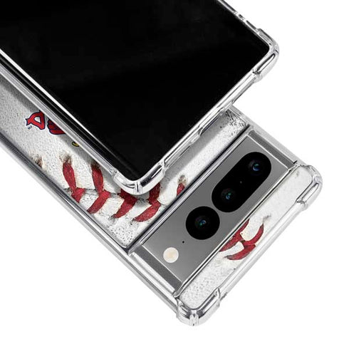 MLB St. Louis Cardinals Game Ball Google Pixel 7 Pro Clear Case