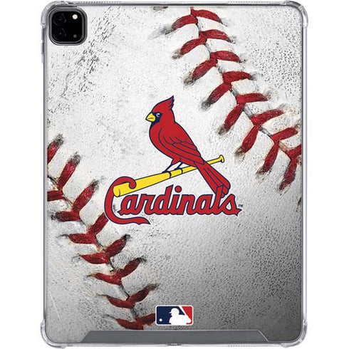 MLB St. Louis Cardinals Game Ball iPad Pro 12.9in (2020) Clear Case