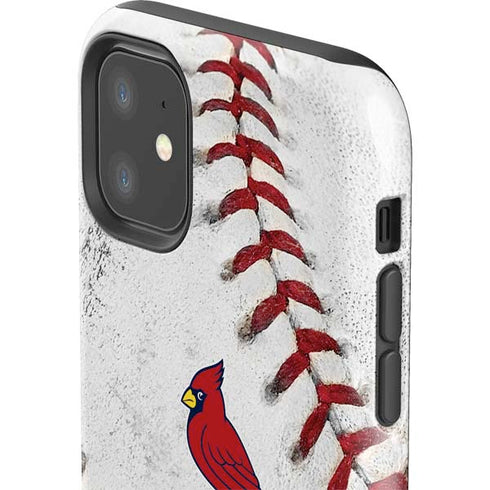 MLB St. Louis Cardinals Game Ball iPhone 11 Impact Case