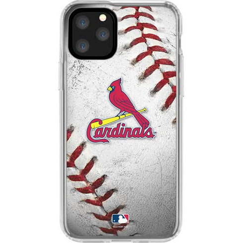 MLB St. Louis Cardinals Game Ball iPhone 11 Pro Clear Case