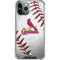 MLB St. Louis Cardinals Game Ball iPhone 11 Pro Max Clear Case