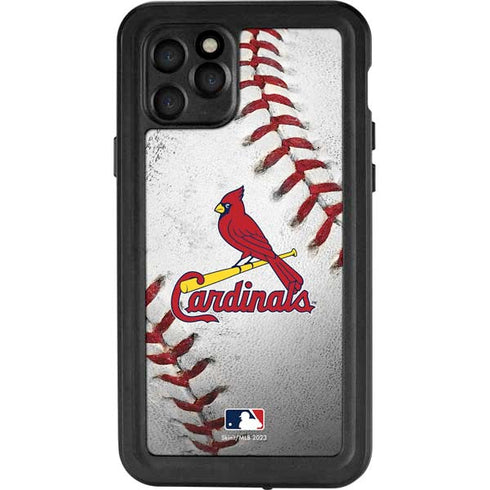 MLB St. Louis Cardinals Game Ball iPhone 11 Pro Waterproof Case
