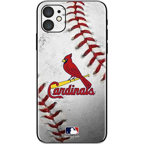 MLB St. Louis Cardinals Game Ball iPhone 11 Skin