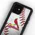 MLB St. Louis Cardinals Game Ball iPhone 12 Mini Waterproof Case