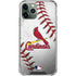 MLB St. Louis Cardinals Game Ball iPhone 12 Pro Clear Case