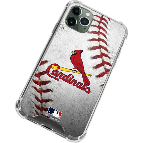 MLB St. Louis Cardinals Game Ball iPhone 12 Pro Clear Case
