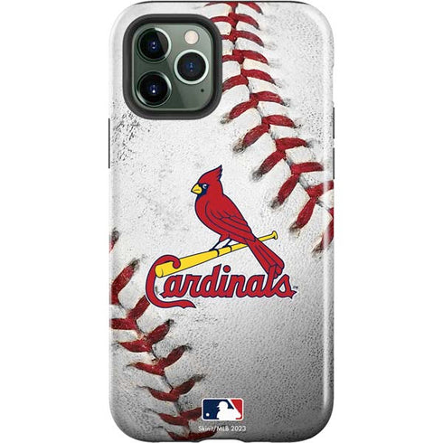 MLB St. Louis Cardinals Game Ball iPhone 12 Pro Impact Case