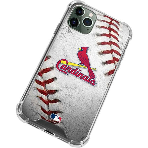 MLB St. Louis Cardinals Game Ball iPhone 12 Pro Max Clear Case