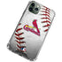 MLB St. Louis Cardinals Game Ball iPhone 12 Pro Max Clear Case