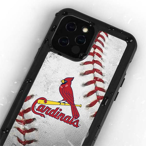 MLB St. Louis Cardinals Game Ball iPhone 12 Pro Max Waterproof Case