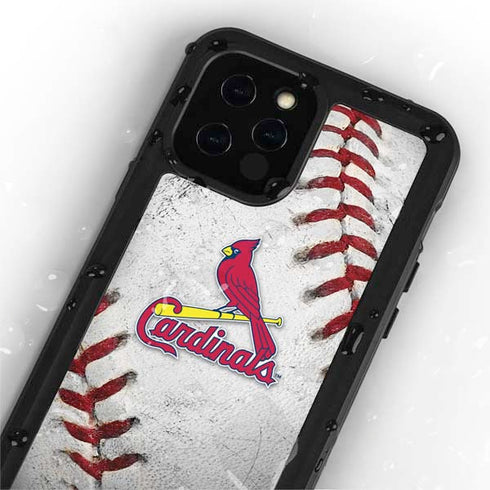 MLB St. Louis Cardinals Game Ball iPhone 12 Pro Waterproof Case