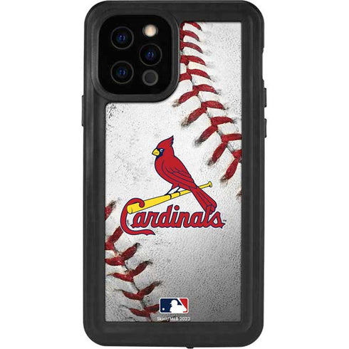 MLB St. Louis Cardinals Game Ball iPhone 12 Pro Waterproof Case