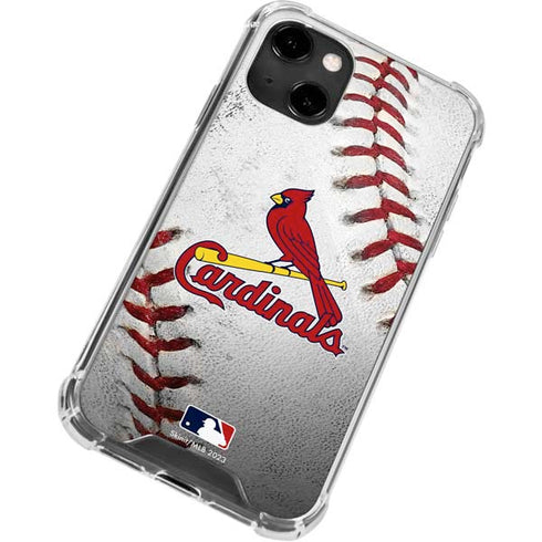 MLB St. Louis Cardinals Game Ball iPhone 13 Clear Case