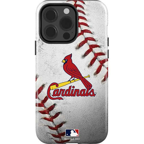 MLB St. Louis Cardinals Game Ball iPhone 13 Pro Impact Case