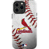 MLB St. Louis Cardinals Game Ball iPhone 13 Pro Max Impact Case