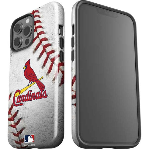 MLB St. Louis Cardinals Game Ball iPhone 13 Pro Max Impact Case