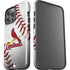 MLB St. Louis Cardinals Game Ball iPhone 13 Pro Max Impact Case