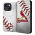 MLB St. Louis Cardinals Game Ball iPhone 14 Folio Case