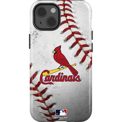 MLB St. Louis Cardinals Game Ball iPhone 15 Impact Case